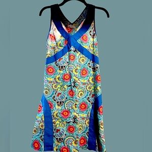 NWOT Apsana Floral Multicolor Sleeveless Dress